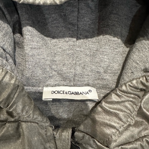 Dolce and Gabbana Boys Grey Raincoat - Size 5 - Picture 3 of 7